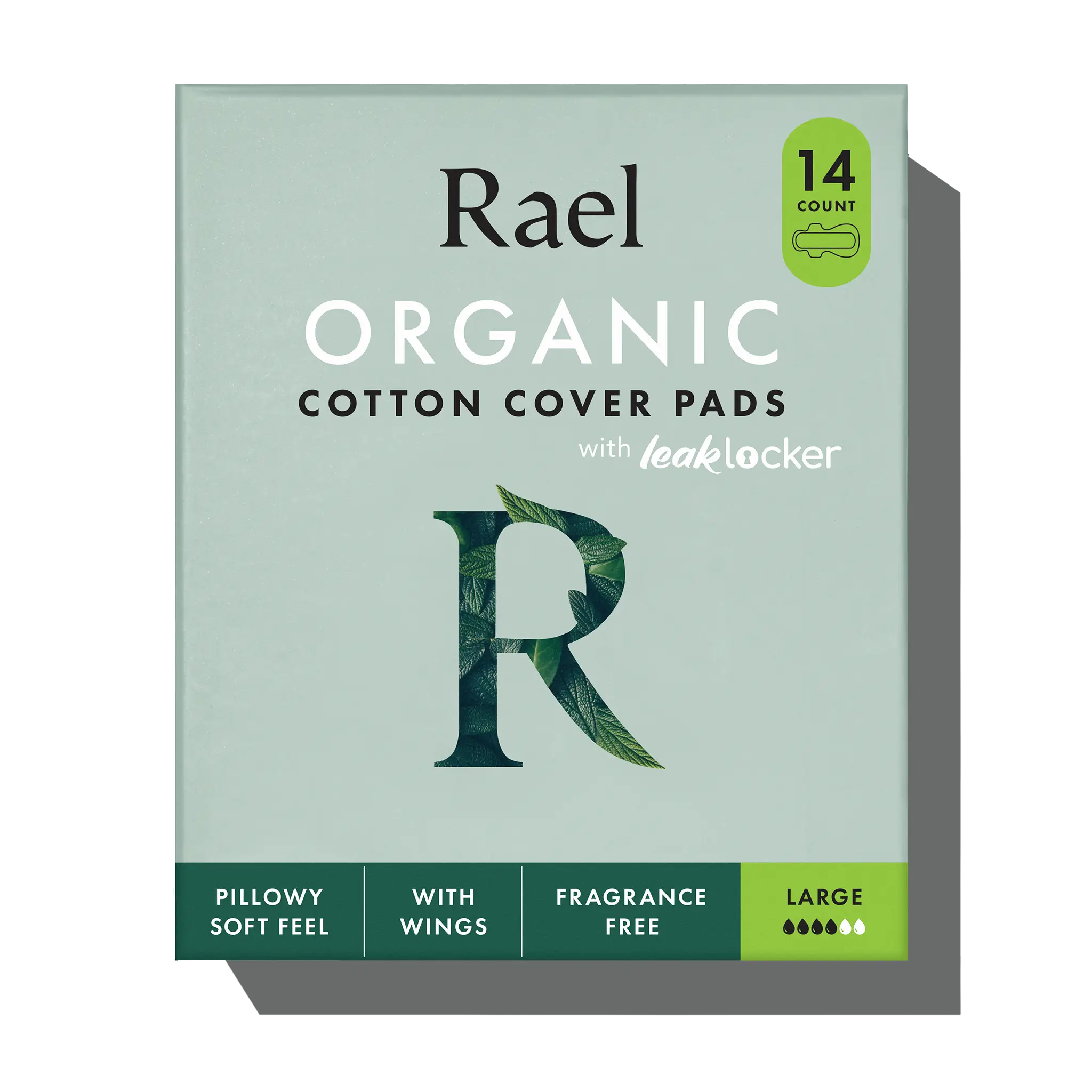 Large Organic Cotton Cover Pads With Wings